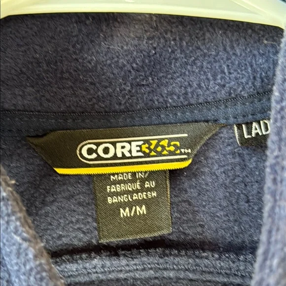 Core365 Blue Women's Fleece Vest NWOT - Picture 2 of 6